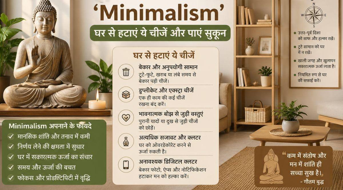 Buddha Jayanti 2026: बुद्ध के विचारों से सीखें ‘Minimalism’, घर से हटाएं ये चीजें और पाएं सुकून