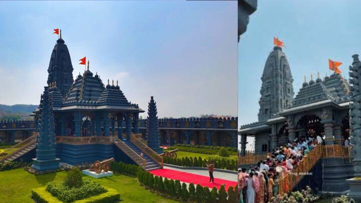 ठाणे जिल्ह्यातील भिवंडी तालुक्यातील मराडेपाडा येथे स्थित असलेल्या छत्रपती शिवाजी महाराज मंदिर (शक्तीपीठ) या पवित्र स्थळी त्यांच्या आगमनाने भक्तिमय आणि उत्साहपूर्ण वातावरण निर्माण झाले.