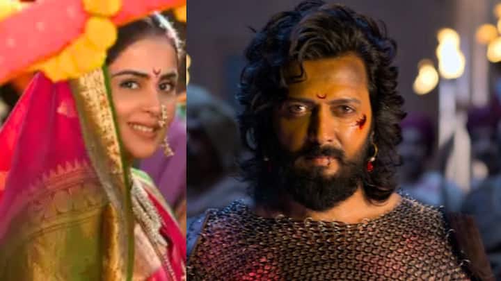 महाराष्ट्राच्या इतिहासाशी आणि शिवचरित्राशी घट्ट नाते सांगणाऱ्या या चित्रपटाच्या यशासाठी या स्टार जोडप्याने मंदिरात पारंपरिक पद्धतीने आरती करून छत्रपती शिवाजी महाराजांचे आशीर्वाद घेतले.