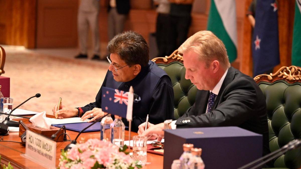 India-New Zealand Seal Landmark $20 Billion ‘Once-In-A-Generation’ FTA