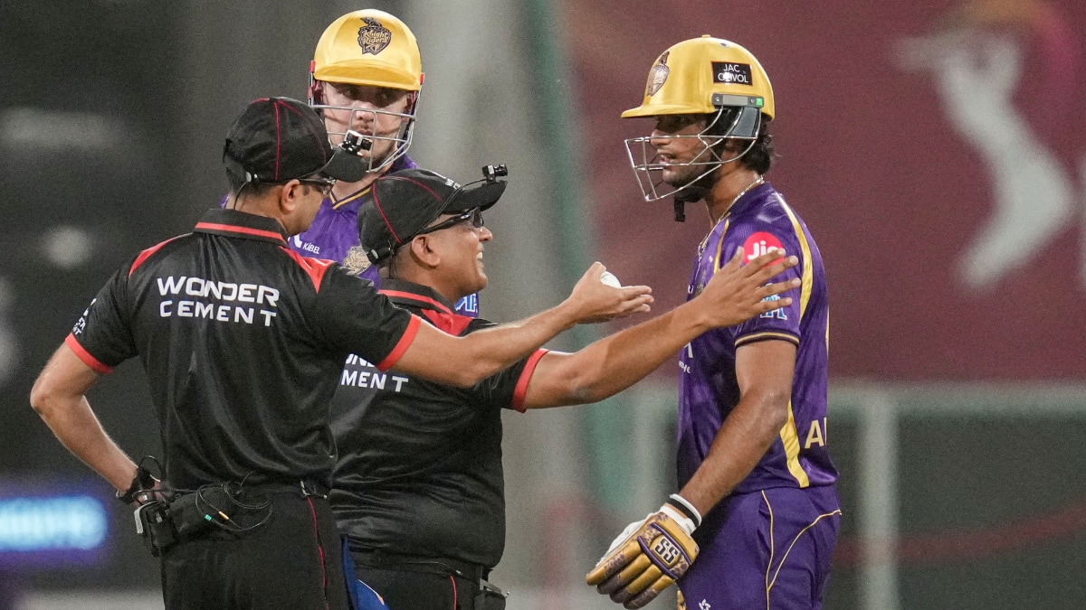 KKR's Angkrish Raghuvanshi Faces Strict IPL Fine For 'Abuse Of Cricket Equipment' After Aggresive Reaction