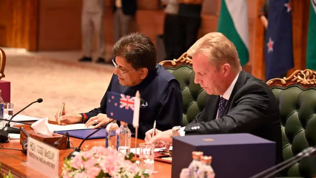 India New Zealand FTA: வேலைவாய்ப்பு, முதலீடுகள்; நியூசிலாந்துடனான தடையற்ற வர்த்தக ஒப்பந்தத்தால் இந்தியாவுக்கு என்ன நன்மை.?
