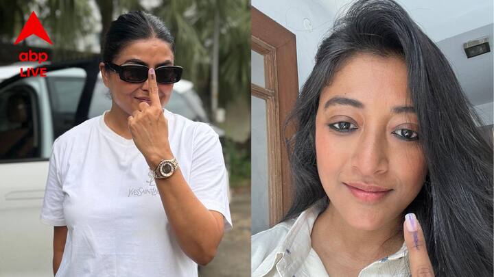 সল্টলেকে নিজের কেন্দ্রে ভোট দিলেন, গার্গী রায়চৌধুরী। নিজের কেন্দ্রে ভোট দিয়ে সোশ্যাল মিডিয়ায় সেলফি পোস্ট করলেন পাওলি দাম।