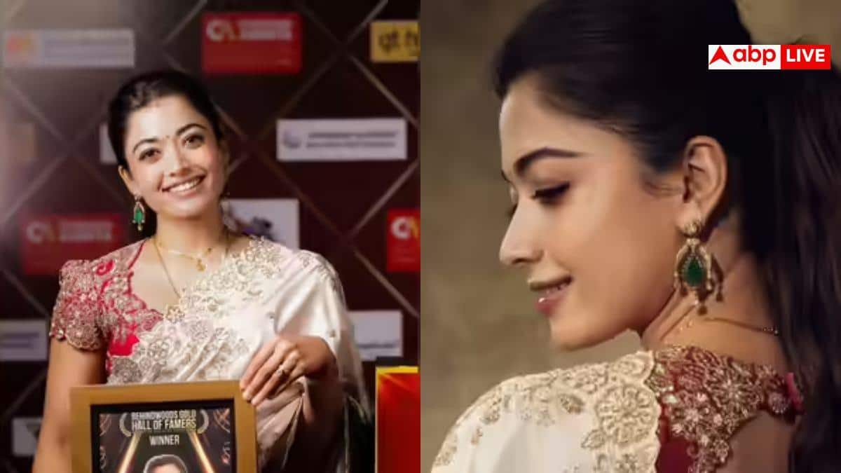 Rashmika Mandanna Saree Look: 1.68 लाख की साड़ी में रश्मिका का शाही अंदाज! क्या आपने देखा ये नया अवतार?