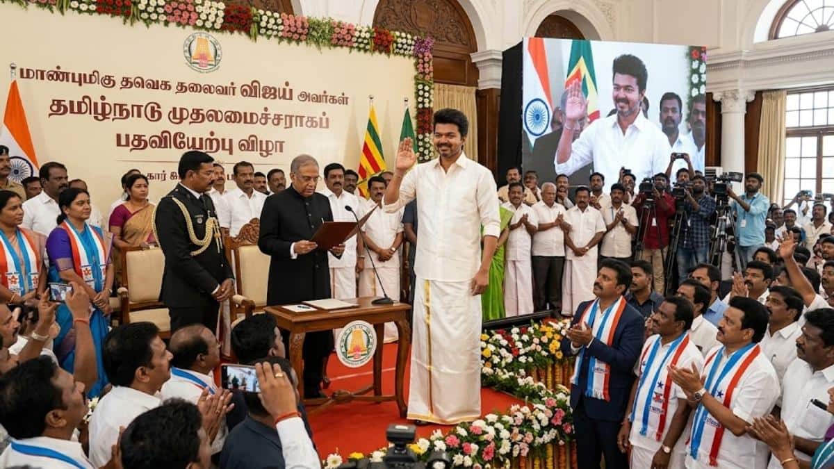 "தவெக அமைச்சரவை பட்டியல் ரெடி" - சஸ்பென்ஸை உடைத்த விஜய்; பதவியேற்பு விழா எங்கு தெரியுமா?