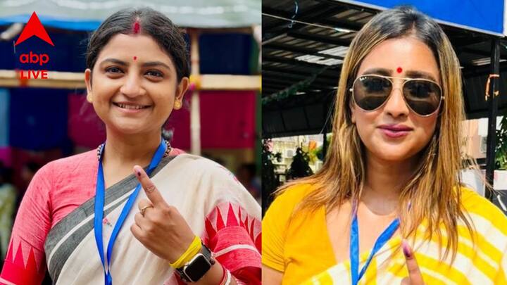 ২ প্রার্থীর ভোটদান। নিজের নিজের কেন্দ্রে ভোট দিলেন অদিতি মুন্সী ও সায়ন্তিকা বন্দ্যোপাধ্যায়। সোশ্যাল মিডিয়ায় ছবি শেয়ার করে নিয়েছেন ২ জনেই।