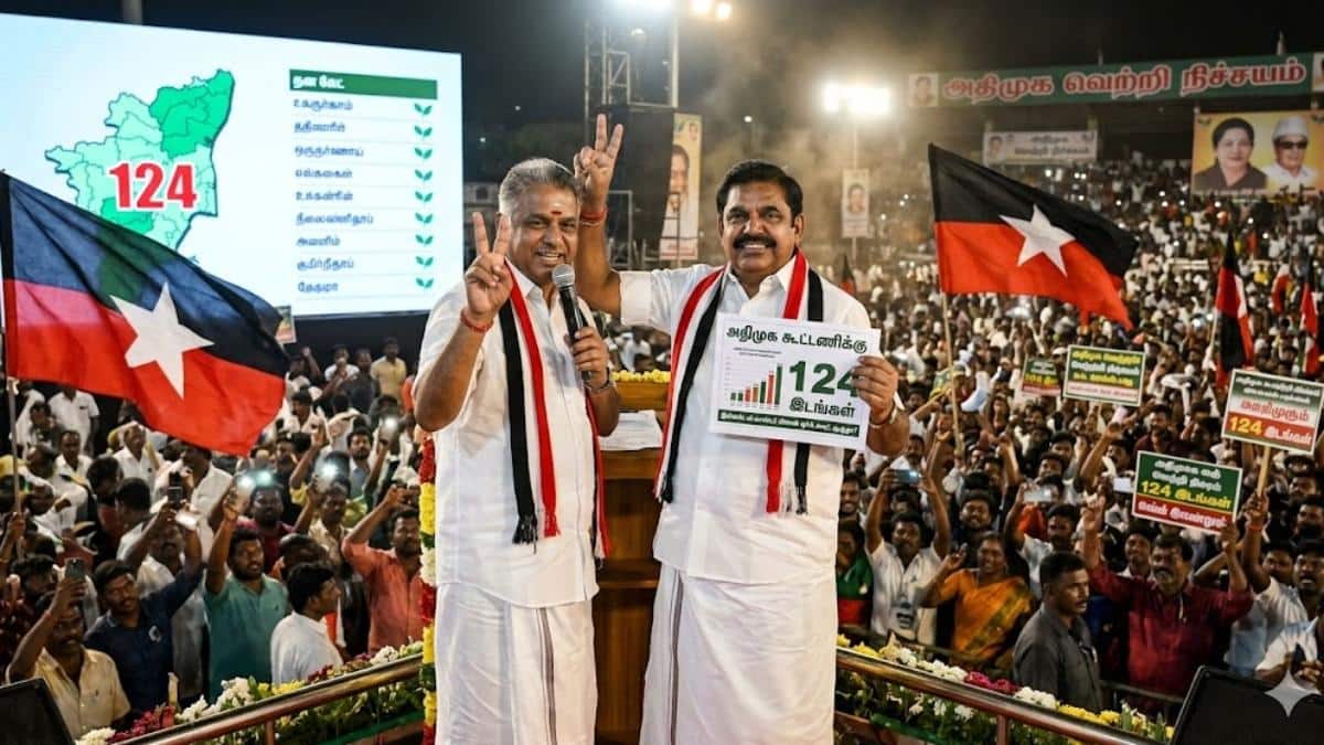 TN Exit Polls 2026: "மீண்டும் கோட்டைக்குச் செல்லும் அதிமுக?" – 124 இடங்கள் கிடைக்கும் என கருத்துக்கணிப்பு வெளியீடு