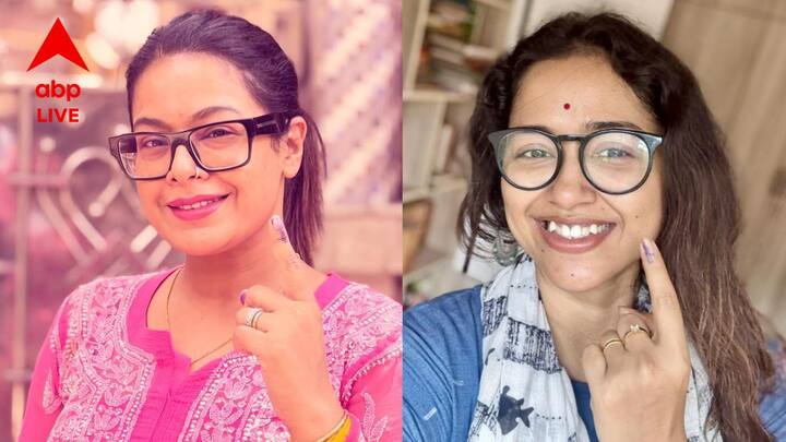 ভোট দিলেন ইমন চক্রবর্তী, এর আগে মমতা বন্দ্যোপাধ্যায়ের প্রচারে সক্রিয়ভাবে দেখা গিয়েছিল তাঁকে। অন্যদিকে, ভোট দিলে কালি লাগানো আঙুলের ছবি শেয়ার করলেন সোহিনী সরকার ও।