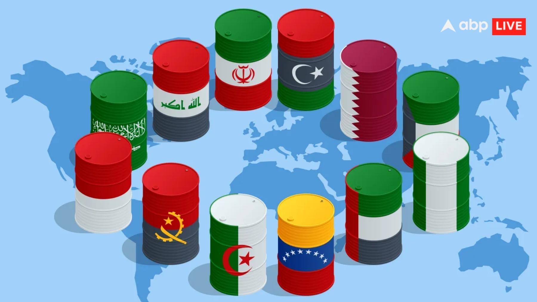 OPEC तेल उत्पादन का कोटा तय करता है