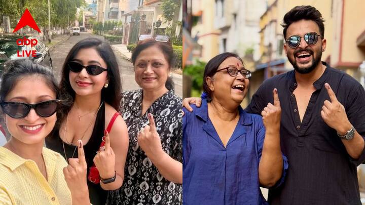 মা শতরূপা আর দিদি চিত্রাঙ্গদার সঙ্গে ভোট দিলেন ঋতাভরী চক্রবর্তী। মা হওয়ার পরে, এই প্রথম ভোট চিত্রাঙ্গদার। অন্যদিকে, ভোট দিয়ে উচ্ছ্বসিত ছবি পোস্ট সৌরভের।