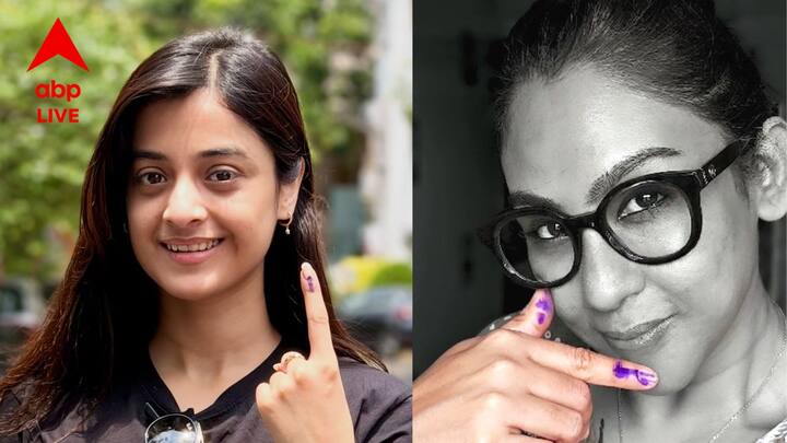 ভোট দিলেন দর্শনা, সোশ্যাল মিডিয়ায় পোস্ট করলেন ছবি। সোশ্যাল মিডিয়ায় সাদা কালো ছবি পোস্ট চান্দ্রেয়ী ঘোষের।