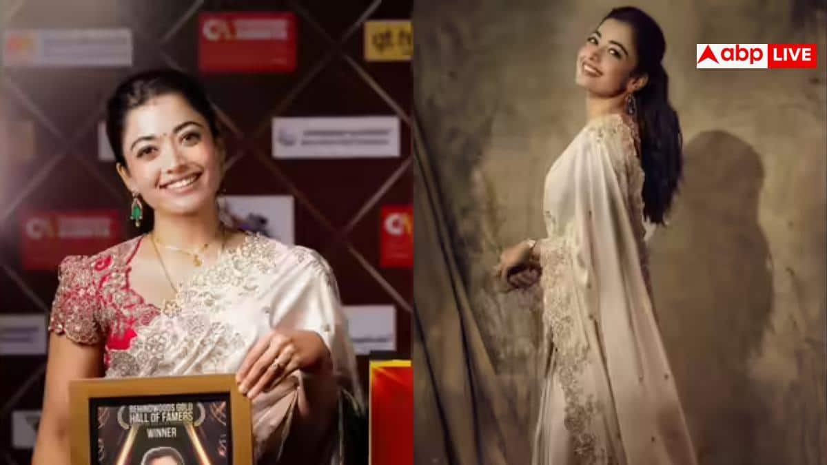 Rashmika Mandanna Saree Look: 1.68 लाख की साड़ी में रश्मिका का शाही अंदाज! क्या आपने देखा ये नया अवतार?