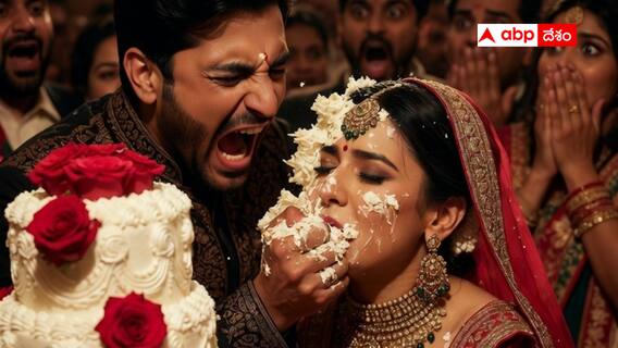 Bride calls off marriage:పెళ్లి వేడుకలో కేకు ముఖానికి పూశాడని విడాకులు - ఈ వధువు చాలా స్ట్రాంగ్! Bride calls off marriage:పెళ్లి వేడుకలో కేకు ముఖానికి పూశాడని విడాకులు - ఈ వధువు చాలా స్ట్రాంగ్!