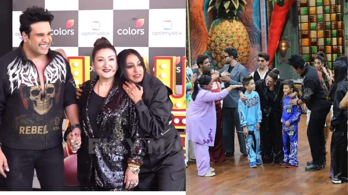 Krushna Abhishek’s Twin Sons Meet Sunita Ahuja For First Time, Emotional Reunion Melts Hearts Online