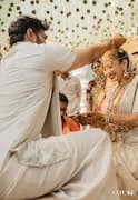 Bellamkonda Sai Sreenivas Weds Kavya: బెల్లంకొండ సాయి శ్రీనివాస్ పెళ్లి ఫోటోలు... తిరుమలలో ఏడడుగులు వేసిన హీరో