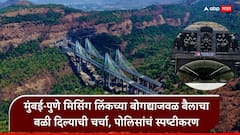 मुंबई-पुणे मिसिंग लिंकच्या बोगद्याजवळ बैलाचा बळी दिल्याची चर्चा, रक्त धुतानाचा व्हिडीओ कुठून आला? पोलिसांनी वृत्त फेटाळून लावलं, म्हणाले...