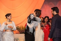 Bellamkonda Sai Sreenivas Reception : బెల్లంకొండ శ్రీనివాస్, కావ్యల రిసెప్షన్ - స్పెషల్ అట్రాక్షన్‌గా కాజల్