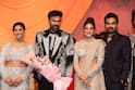 Bellamkonda Sai Sreenivas Reception : బెల్లంకొండ శ్రీనివాస్, కావ్యల రిసెప్షన్ - స్పెషల్ అట్రాక్షన్‌గా కాజల్