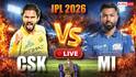 CSK vs MI Live Score: आज चेपॉक में चेन्नई और मुंबई की भिड़ंत, कौन मारेगा बाजी? पढ़ें पल-पल की अपडेट