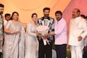 Bellamkonda Sai Sreenivas Wedding : బెల్లంకొండ సాయి శ్రీనివాస్, కావ్యల వివాహ రిసెప్షన్ - కొత్త జంటకు మెగాస్టార్ విషెష్... సెలబ్రిటీల సందడి