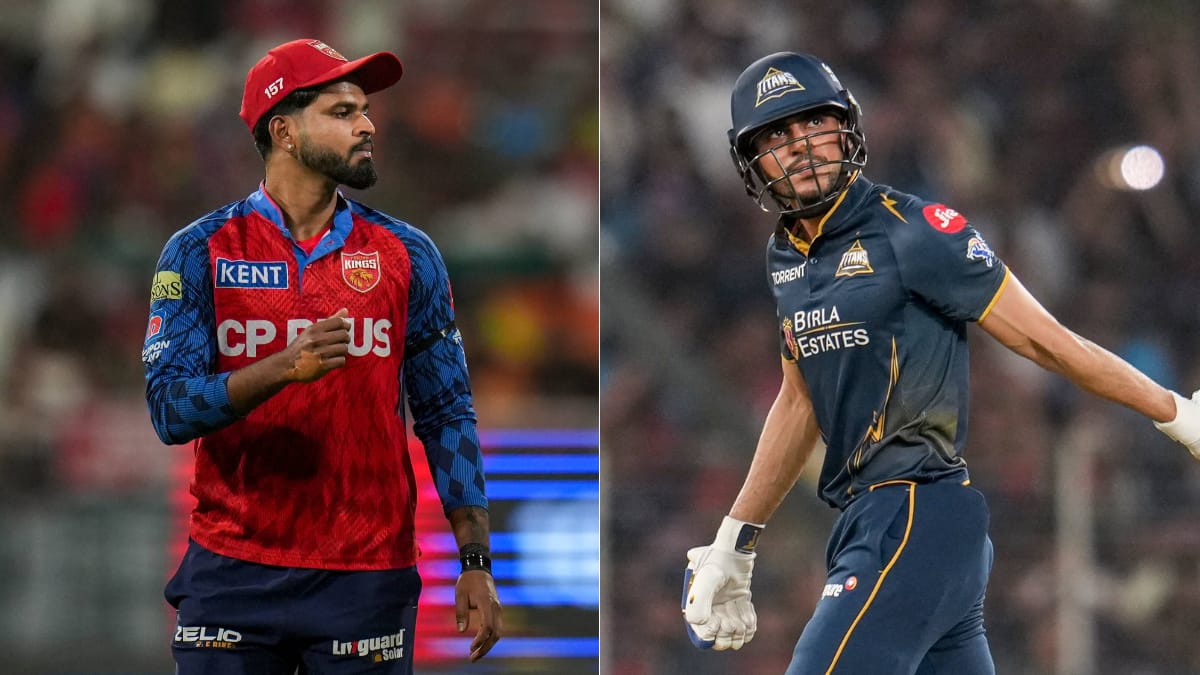 GT vs PBKS Live Score IPL 2026: Gujarat Titans vs Punjab Kings Match 46