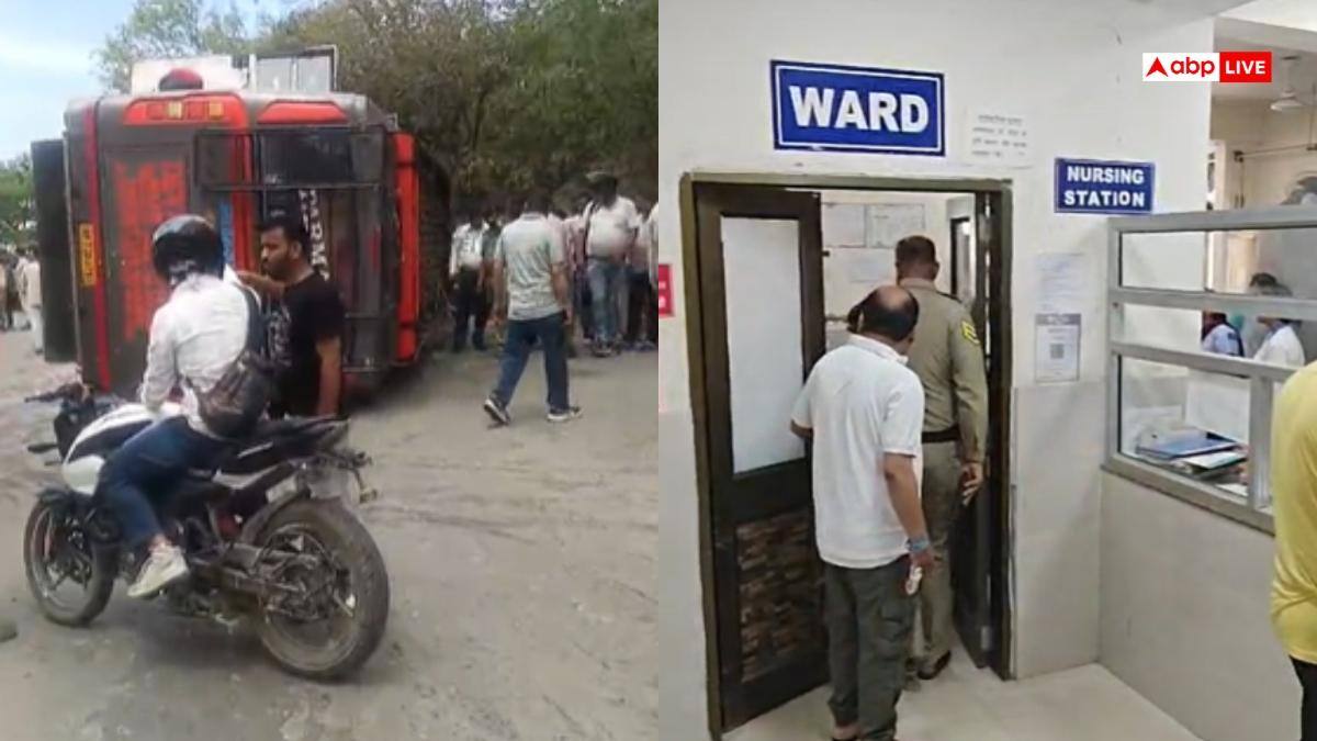 😱हिमाचल में बड़ा सड़क हादसा, 40 घायल🚌 - ShareChat