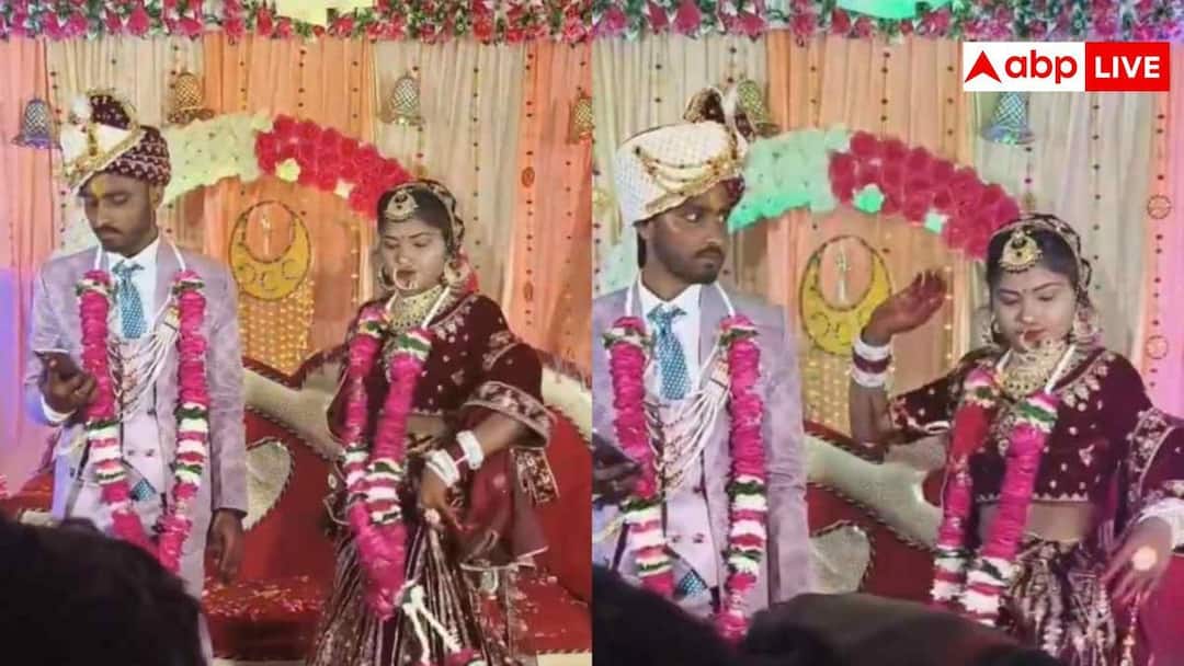 शादी के स्टेज पर दुल्हन के ठुमकों ने लूट ली महफिल, दूल्हे का रिएक्शन बना चर्चा का विषय