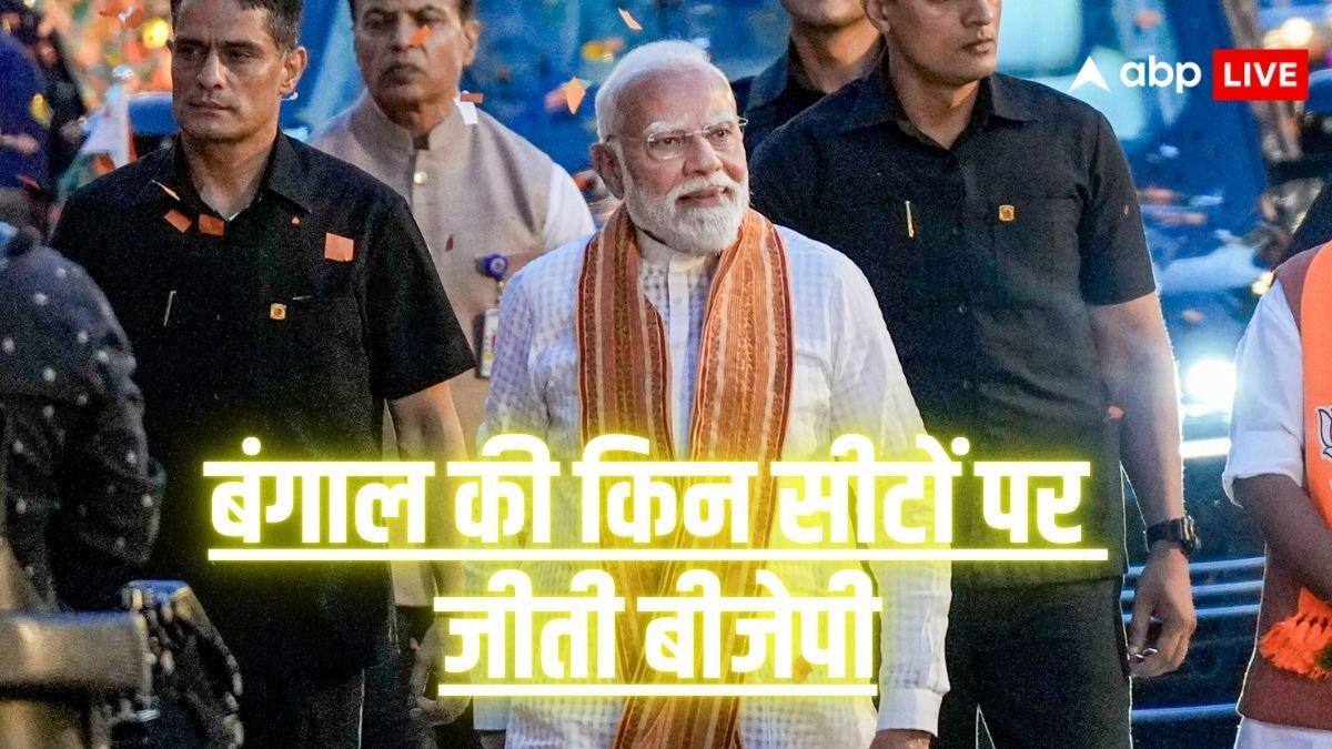 West Bengal Election Results 2026: बंगाल में बीजेपी को प्रचंड बहुमत, किन सीटों पर TMC कैंडिडेट्स को भाजपा उम्मीदवारों ने दी पटखनी