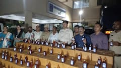 ठाण्यात गोवा बनावटीचा मद्यसाठा जप्त; एक्साईज विभागाची कारवाई, कंटेनर पकडला, 1.65 कोटींचा साठा