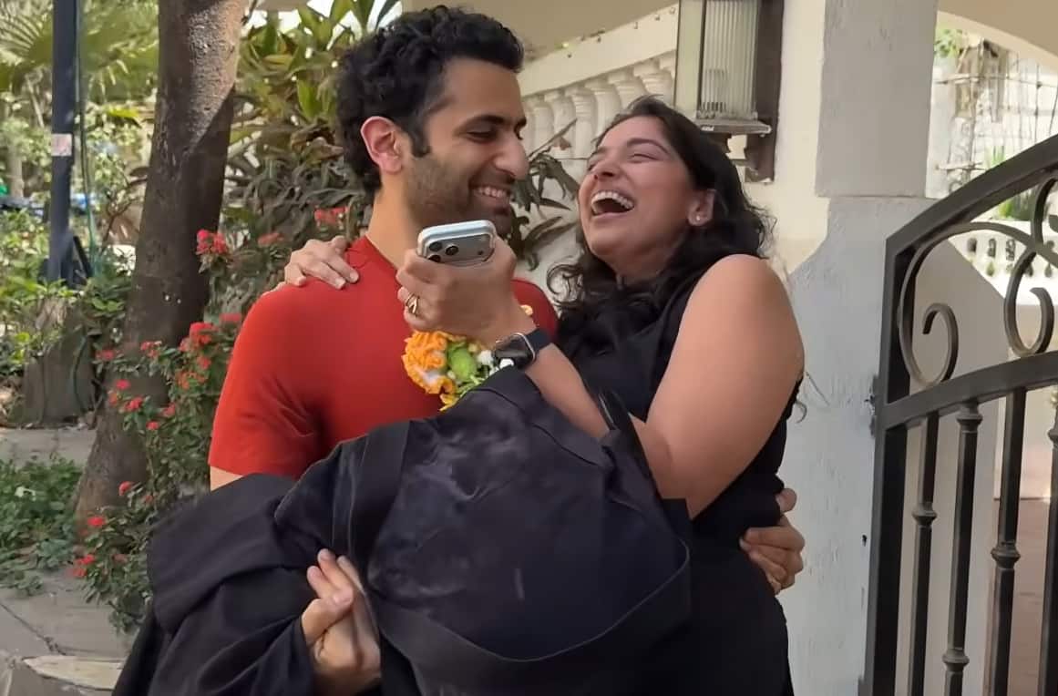 घर आई बेटे की गर्लफ्रेंड, अर्चना पूरन सिंह ने बजाई तालियां, आयुष्मान ने गोद में उठाकर की एंट्री