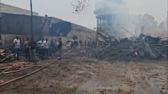 Nagpur Timber Fire Accident: नागपूरच्या कळमना टिंबर मार्केट परिसरात अग्नितांडव! कोट्यवधी रुपयांचे लाकूड जळून खाक