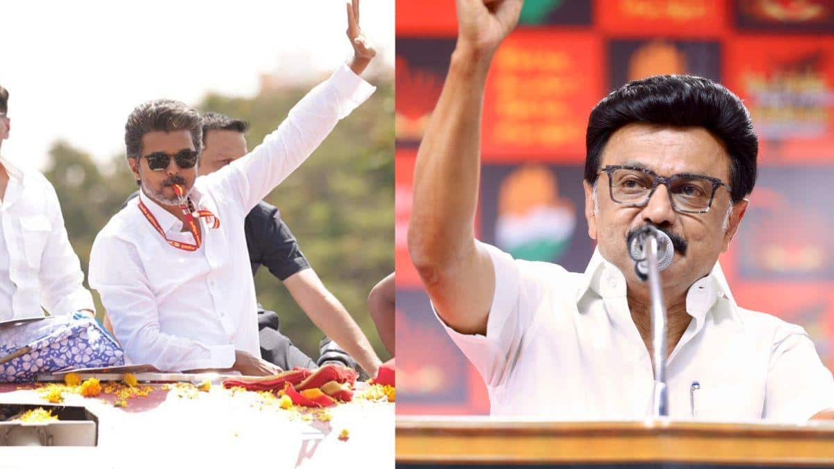 DMK: தவெக பெயரை சொல்லக்கூட தயங்கும் திமுக.. இதுதான் அரசியல் நாகரீகமா? - விளாசும் நெட்டிசன்கள்!