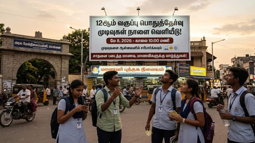 TN 12th Result 2026 Date: பிளஸ் 2 பொதுத்தேர்வு முடிவுகள்: நாளை காலை வெளியீடு - அதிகாரப்பூர்வ அறிவிப்பு