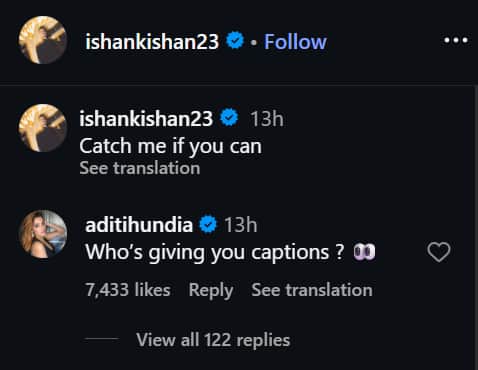 Ishan Kishan Mocks Punjab Kings' Poor Fielding, Girlfriend Aditi Hundia Joins - Check Post