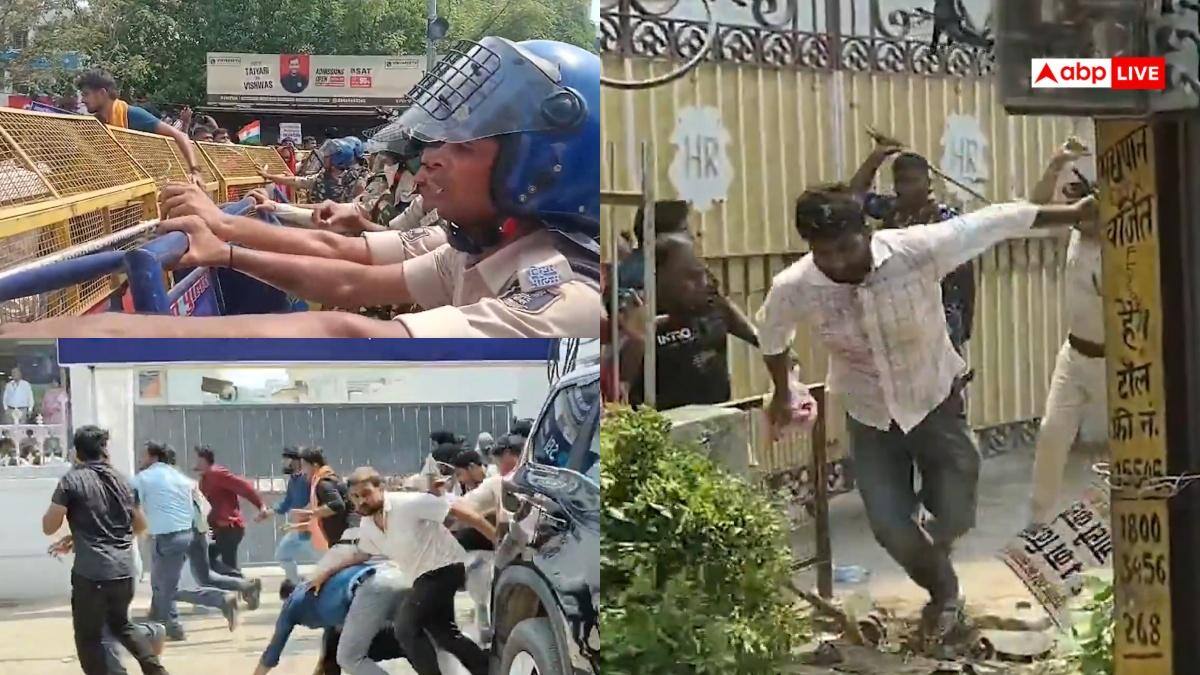 पटना में नौकरी की मांग कर रहे BPSC अभ्यर्थियों का प्रदर्शन, पुलिस के लाठीचार्ज में कई छात्रों को आई चोट