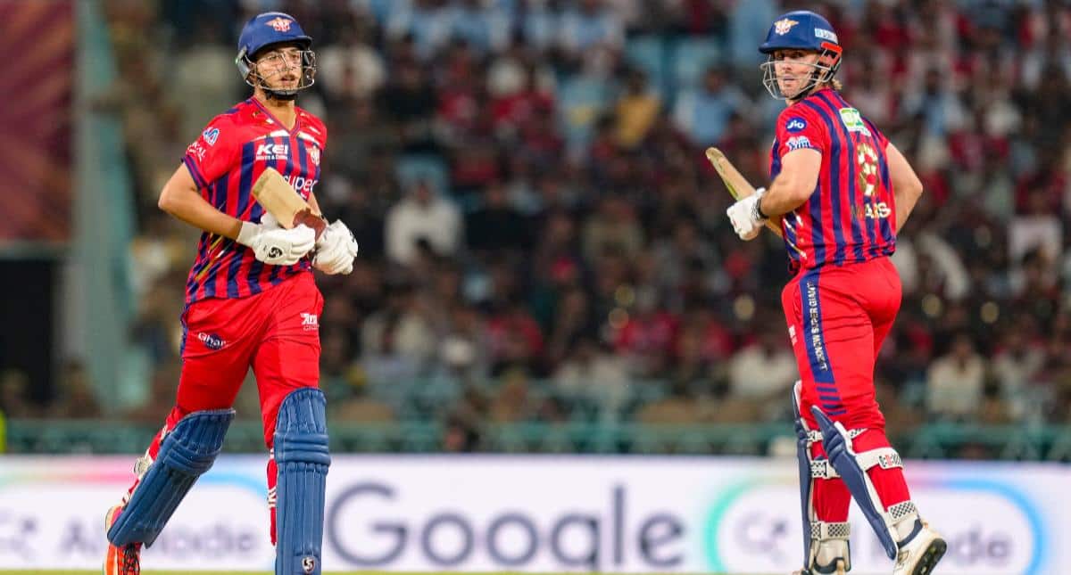 Mitchell Marsh Record Century Powers LSG to Victory Over RCB