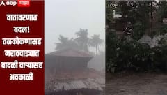 सलग दुसऱ्या दिवशी वातावरणात मोठा बदल, तळकोकणासह मराठवाड्यात वादळी वाऱ्यासह अवकाळी पावसाची हजेरी