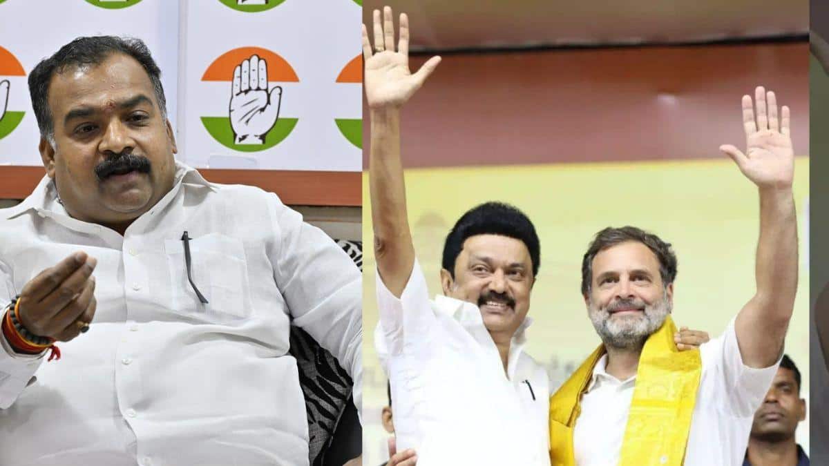 முதுகில் குத்தினோமா? .. திமுகவுக்கு தியாகம் செய்துள்ளோம்.. வெளுத்து வாங்கிய மாணிக்கம் தாகூர்!