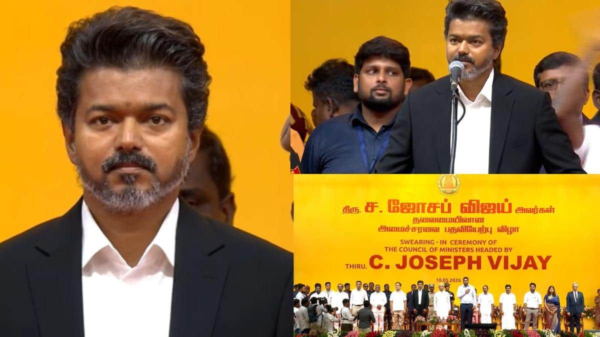 Vijay CM Oath: தமிழ்நாடே உற்சாகம்.. முதலமைச்சரானார் ஜோசப் விஜய்.. 9 அமைச்சர்களும் பதவியேற்பு!