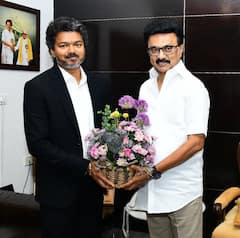 CM Vijay: मुख्यमंत्री बनताच विजयने सर्वांची मनं जिंकली; माजी CM स्टॅलिन यांच्या घरी जाऊन भेट, सत्कार, चर्चा