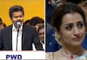 Tirsha Vijay : సీఎం విజయ్ స్పీచ్ టైం - త్రిష ఎమోషనల్ మూమెంట్స్