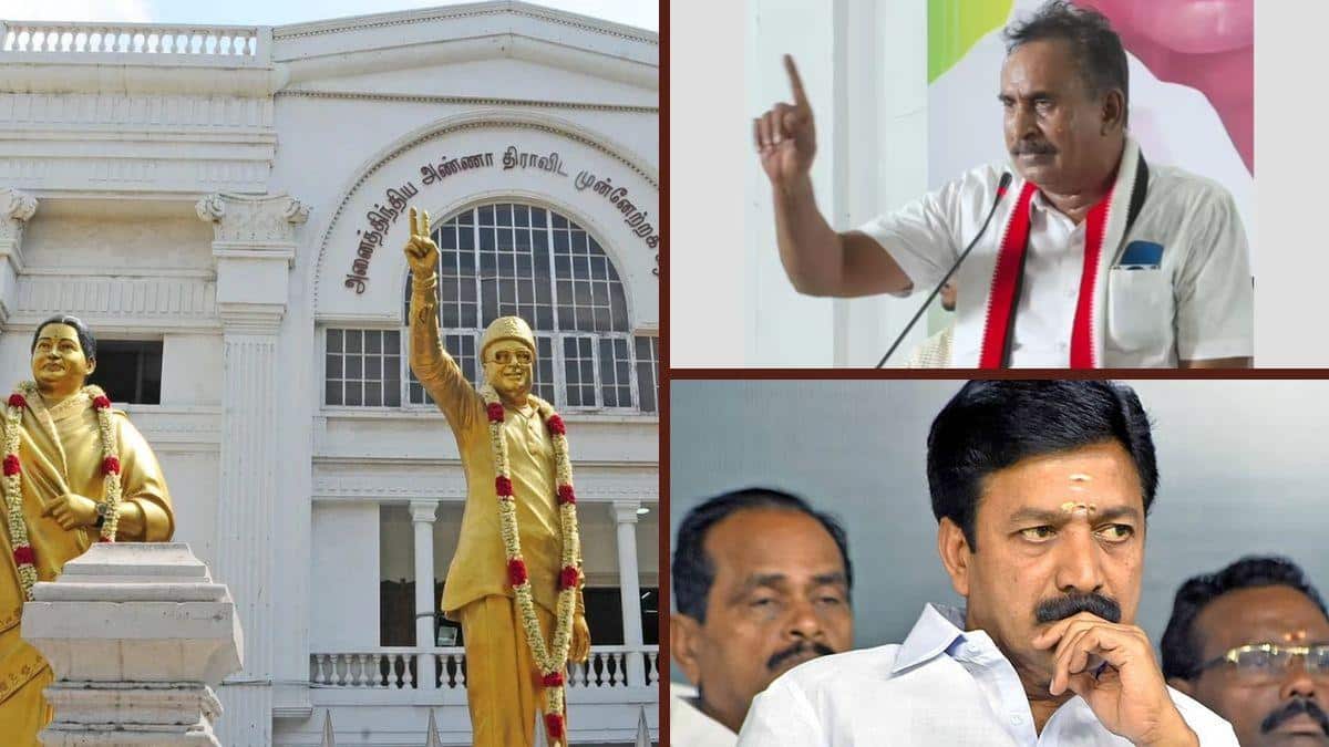 சொந்த மாவட்டத்தில் வெற்றி பெற வக்கில்லாதவர்கள்.! எஸ்பிவி, சிவிஎஸ்யை போட்டு பொளந்த அதிமுக