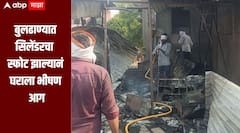 धक्कादायक! बुलढाण्यात सिलेंडरचा स्फोट झाल्यानं घराला भीषण आग, 85 वर्षीय वृद्धेचा मृत्यू