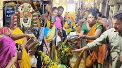தொடங்கியது புகழ்பெற்ற தேனி வீரபாண்டி கௌமாரியம்மன் கோயில் திருவிழா! ஆயிரக்கணக்கில் குவிந்த பக்தர்கள்..