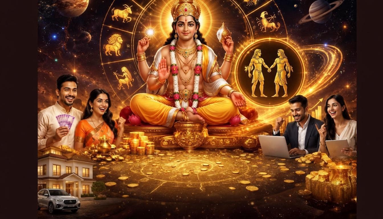 Shukra Gochar 2026: మిథునంలోకి శుక్రుడు! ఈ 5 రాశులవారికి సంపద, వైవాహిక జీవితంలో ఆనందంతో పాటూ అపురూపమైన వరాలందుతాయి!