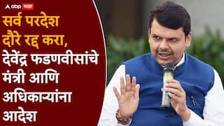 Devendra Fadnavis On Minister Foreign Tours: सर्व परदेश दौरे रद्द करा, देवेंद्र फडणवीसांचे मंत्री आणि अधिकाऱ्यांना आदेश; राज्यातील मंत्र्यांच्या ताफ्यांचा आढावा घेतला जाणार