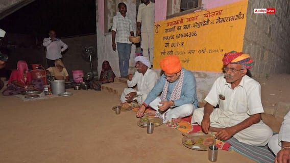 जालोर दौरे पर CM भजनलाल शर्मा का अनोखा अंदाज, गांव में किया रात्रि विश्राम, ग्रामीण के घर खाया खाना