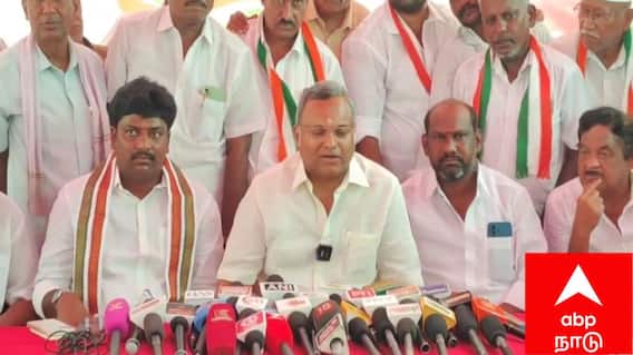 காங்கிரஸ் செய்தது தவறு; திமுகவை குறைத்து மதிப்பிடுவது அறியாமை : கார்த்திக் சிதம்பரம் எம்பி பேட்டி !