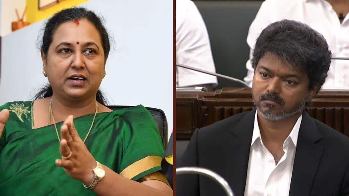 Premalatha vs Vijay : முகத்தை மூடிக்கொண்டு முதல்வர் வீட்டிற்கு வந்தவர் யார்.? விஜய்யை விடாமல் மீண்டும் துரத்தும் பிரேமலதா