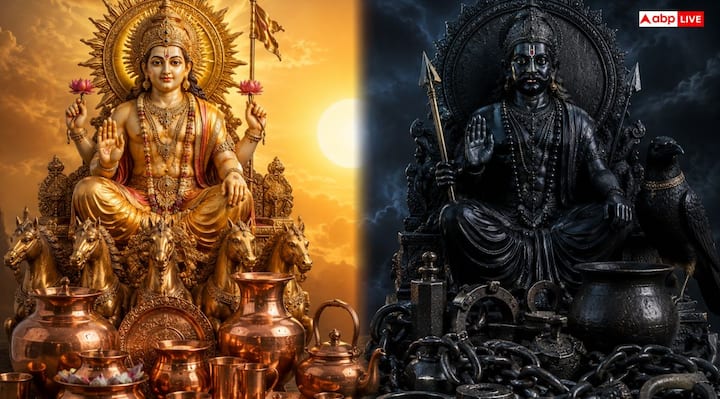 तांबा सूर्य देव से संबंधित धातु है. सूर्य-शनि में पिता-पुत्र का संबंध होने के बावजूद भी शत्रुता का भाव है. इसलिए शनि देव की पूजा में तांबे के पात्र का इस्तेमाल नहीं किया जाता है.